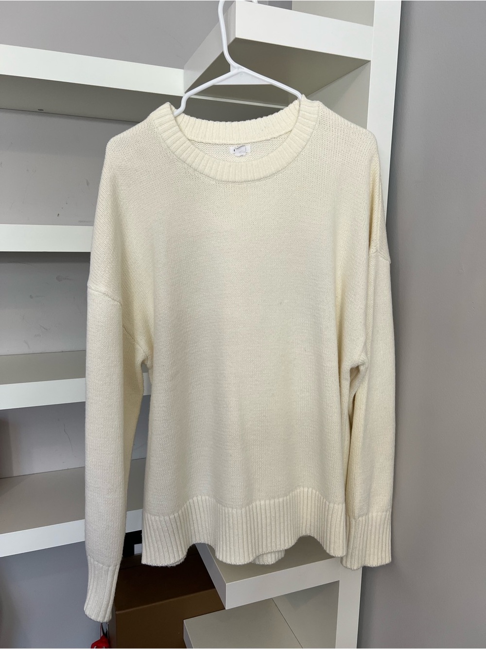 Garage Ivory Crewneck Sweater - Women's